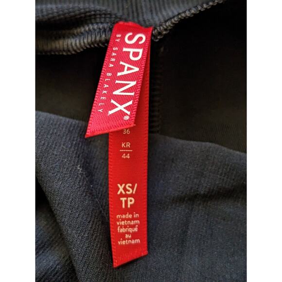 New Spanx Mama Maternity Faux Leather Leggings Pants Size XS Nwt - Picture 6 of 7